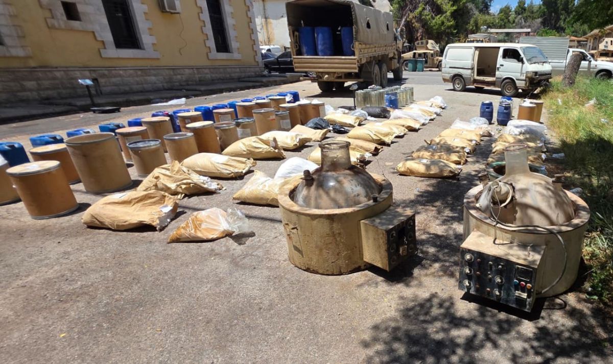 Drug network in Lebanon discovered and dismantled by ISF amidst push against trafficking