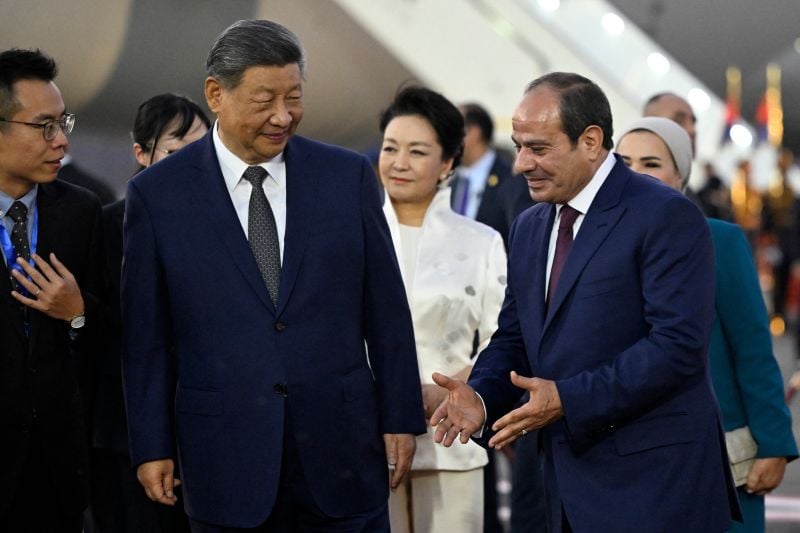 Accueillant Xi au Caire, Sissi joue la carte du grand équilibre