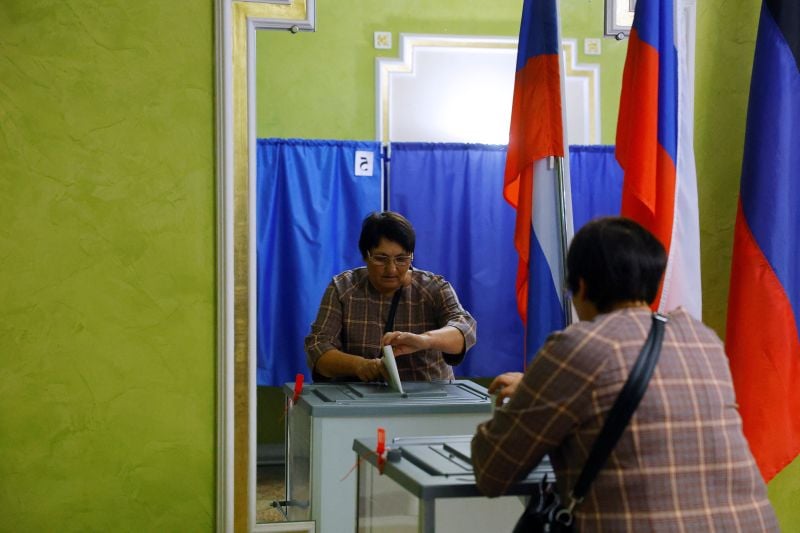 Les Russes aux urnes pour des législatives, en pleine guerre en Ukraine