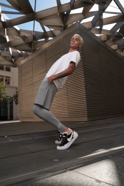 Dans la gamme de Maison Respire et dans la même philosophie, des vêtements de sport. Photo fournie par Rina Saleh