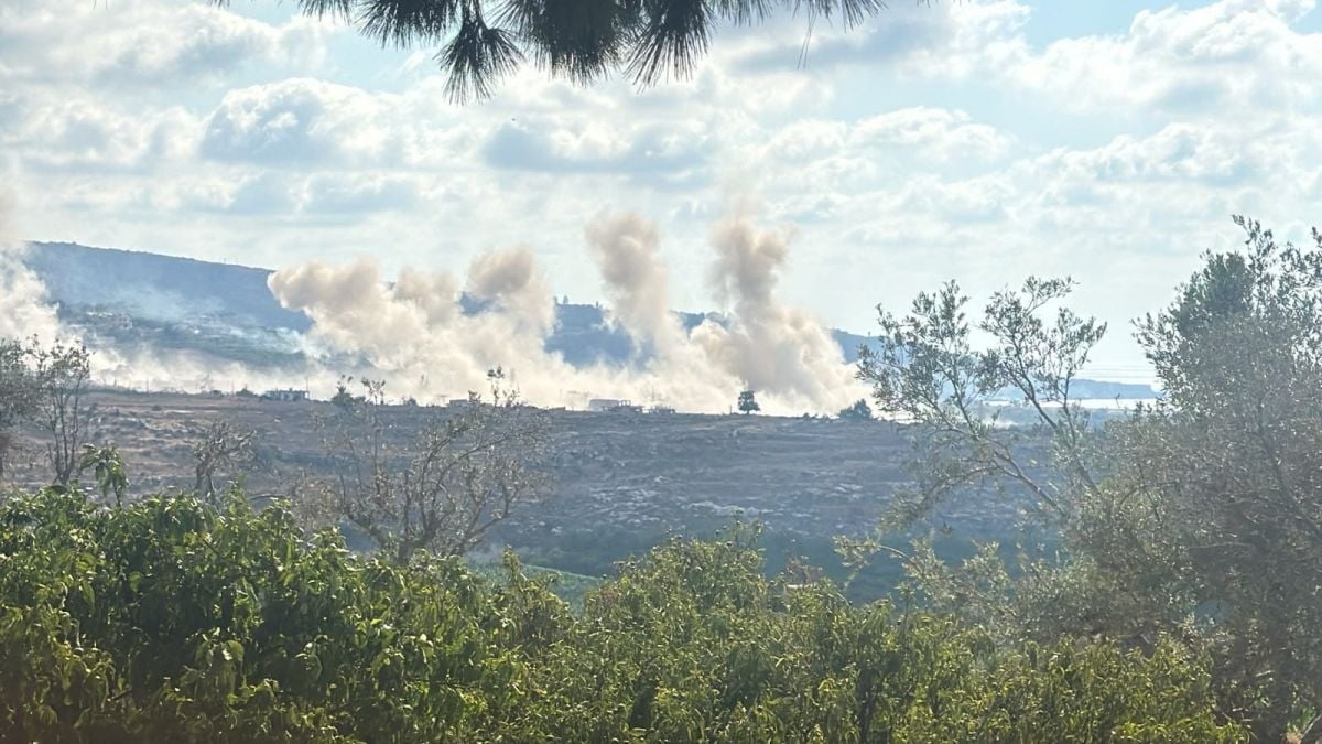 Israeli army continues explosions in Mansouri, strikes in Nabatieh district