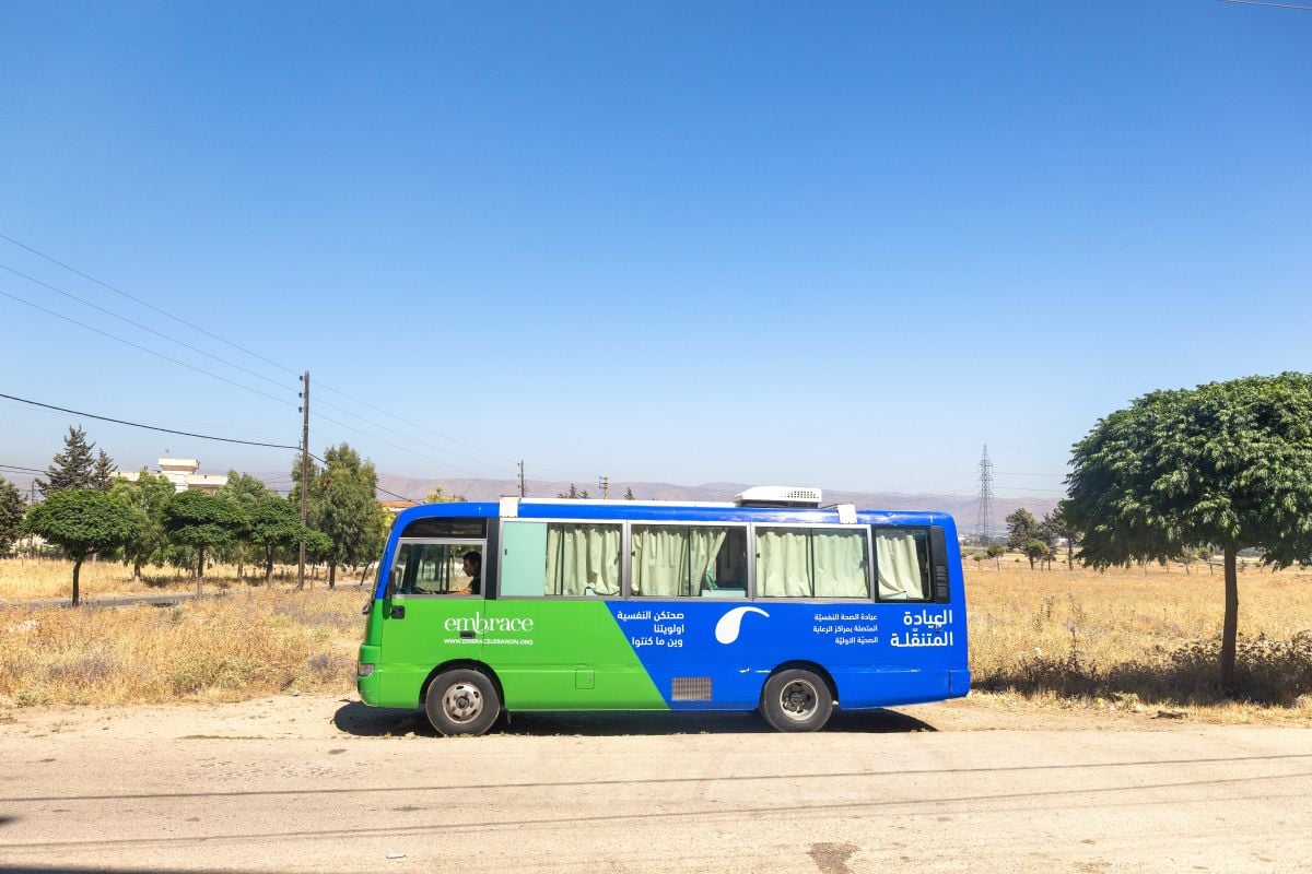 ‘I saw a 7-year-old with suicidal thoughts’: Aboard Lebanon’s mobile mental health clinic