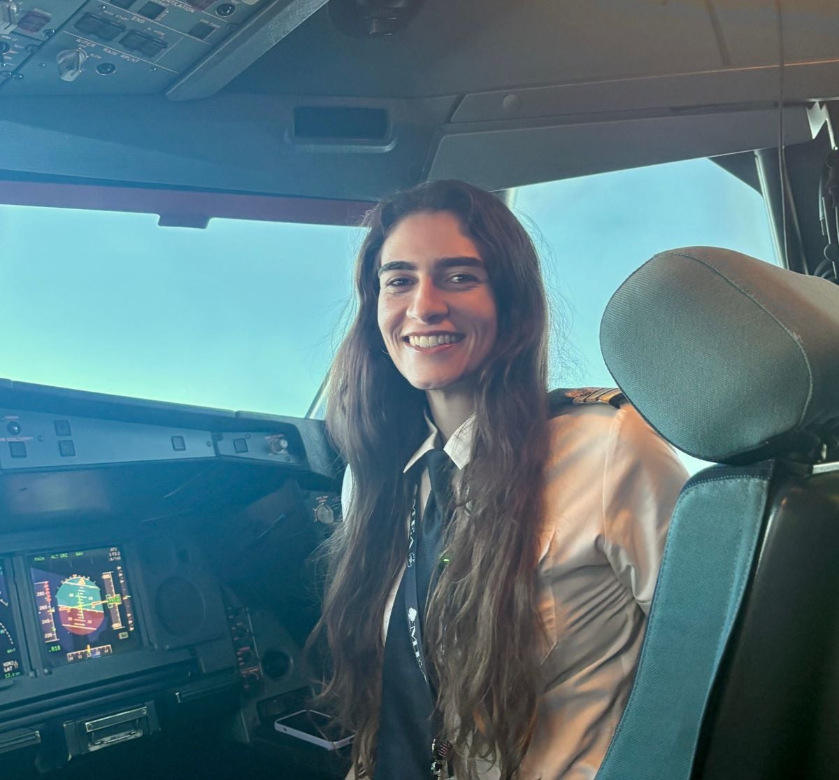 Dans le cockpit d’Erica Chbeir, pilote à la Middle East Airlines