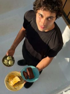 Thomas Ouaiss, le jeune chef libanais aux fourneaux des Terrasses d'Ibiza. Photo Thomas Ouaiss