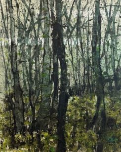 « Green Trees » de Zéna Assi. Photo : Galerie Tanit de Beyrouth