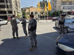 Des forces armées libanaises déployées dans la ville de Nabatiyé, le 10 septembre 2026. Photo fournie par Mountasser Abdallah
