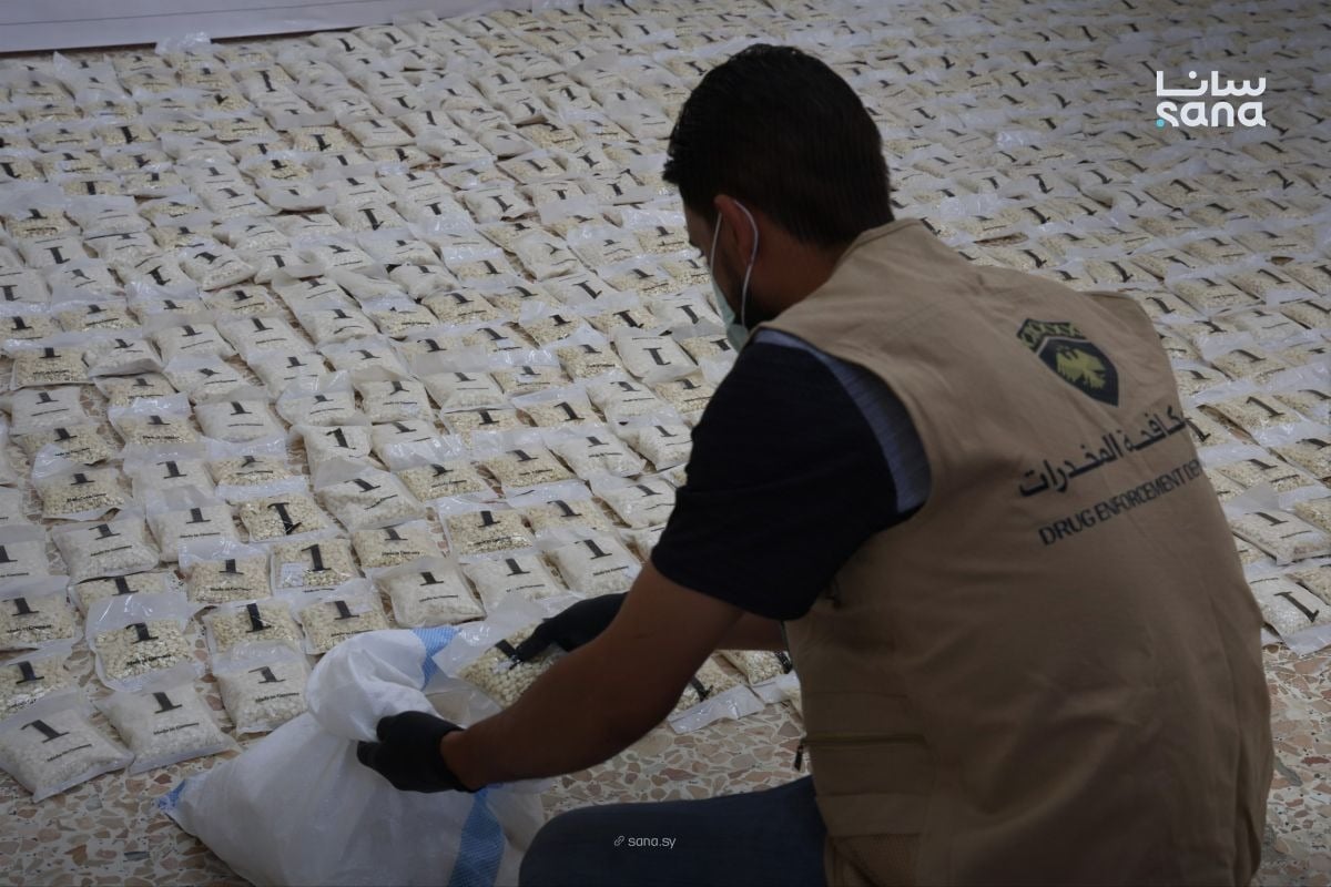 Meth et haschisch : la Syrie affirme avoir déjoué deux opérations de trafic de drogue en provenance du Liban