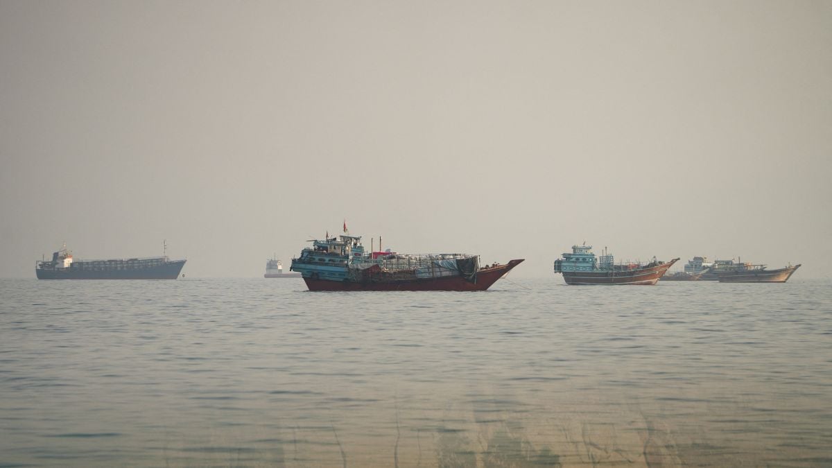 Cargo vessel struck in Hormuz, two casualties