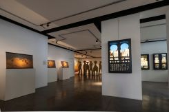 Une vue de l’exposition « The Sacred Thread » de Roger Moukarzel à la galerie Mark Hachem de Beyrouth. Photo Roger Moukarzel