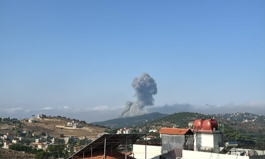 Israeli strikes on Sojod and Jezzine heights heard as far as Saida