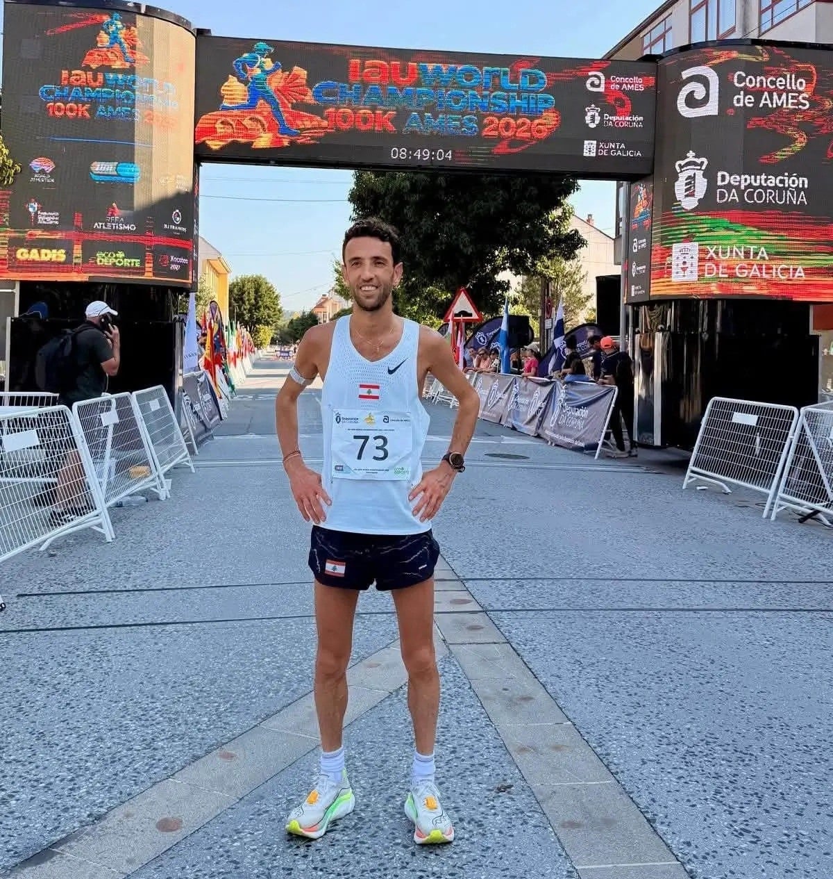 Le coureur Youssef Assaker bat le record du Liban du 100 km aux Mondiaux en Espagne