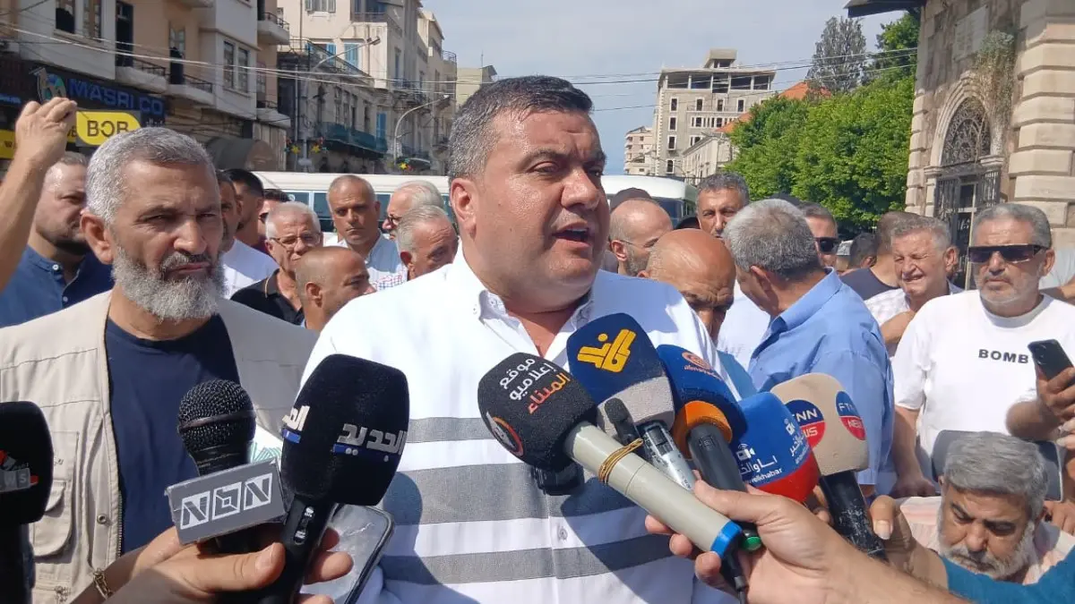 Syndicalistes et ouvriers du Liban-Nord manifestent à Tripoli contre la cherté de vie