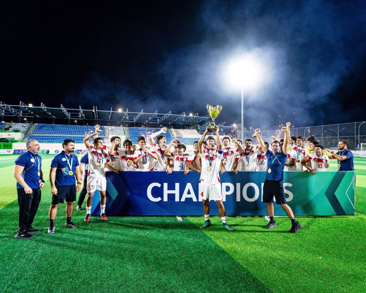 Lebanese team crowned West Asian under-17 champions for first time