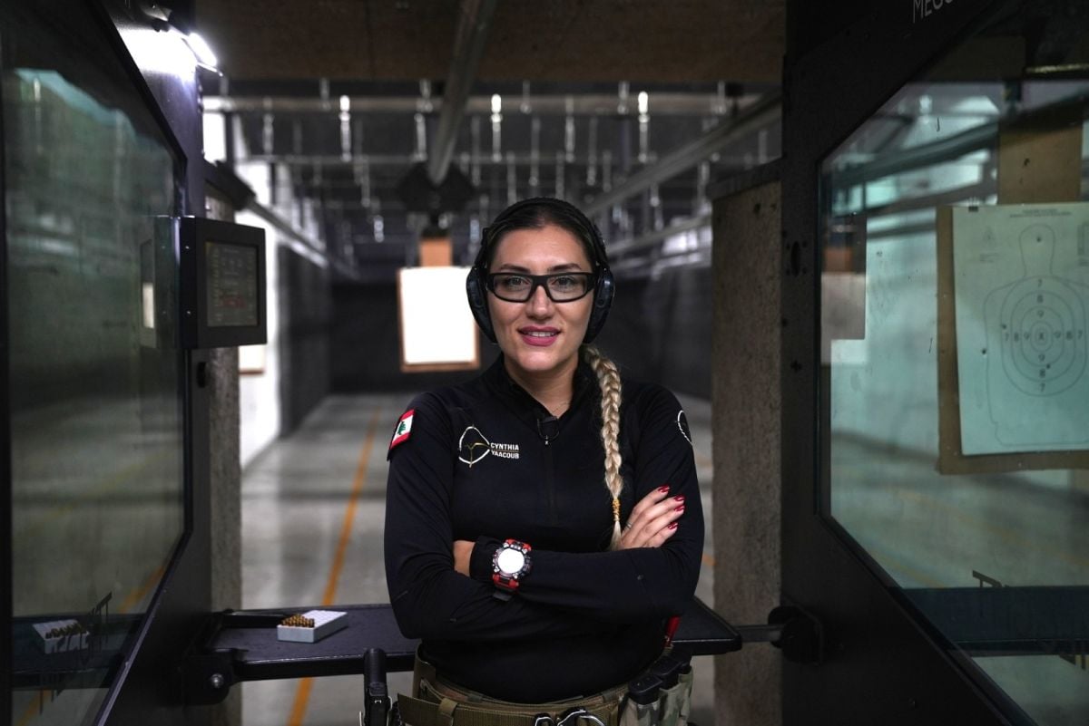 « Cynthia Yaacoub, the instructor » : une Libanaise sur le pas de tir