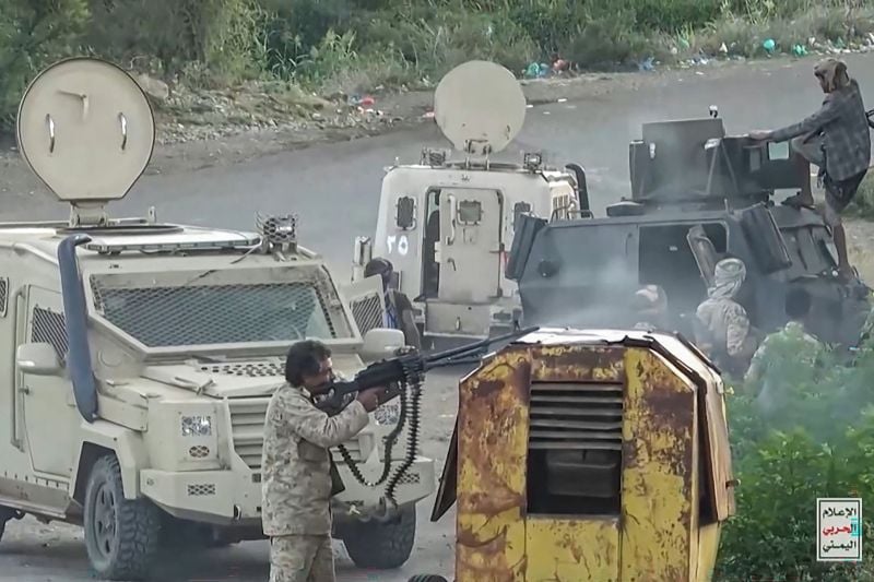 Saudi says no Houthi truce until Yemen govt regains territory: regional source to AFP