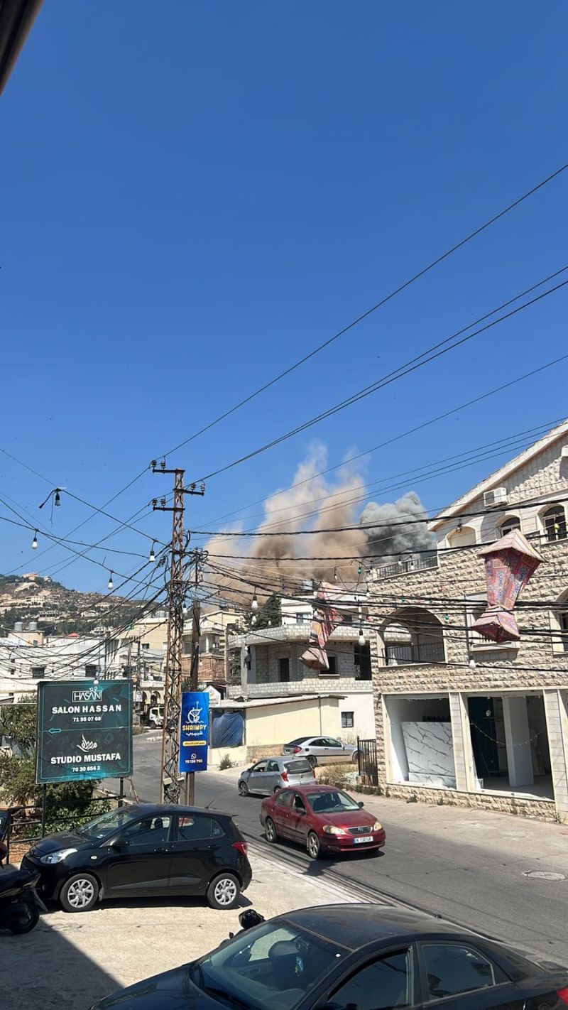 Israël bombarde Arabsalim, dans le caza de Nabatiyé