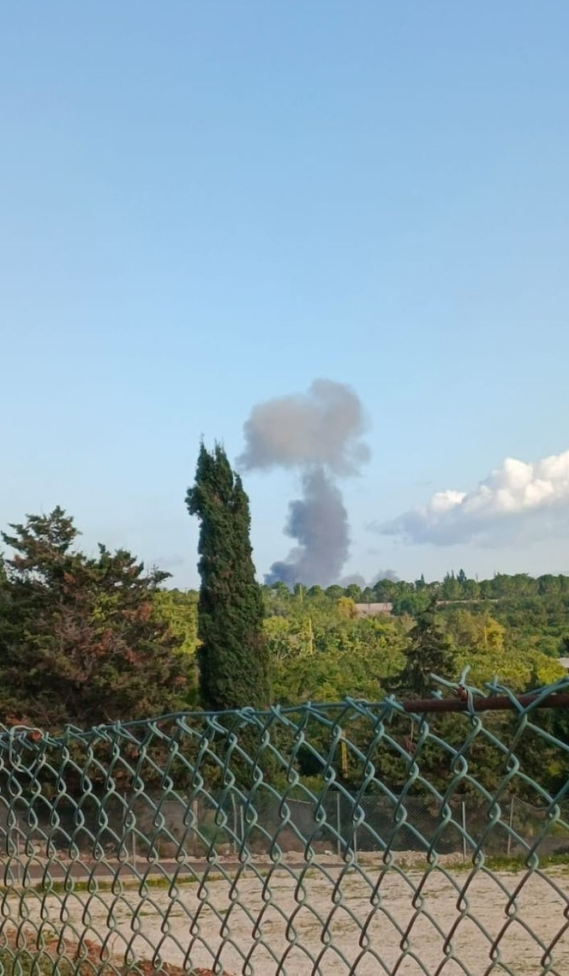 Series of Israeli strikes on southern Lebanon this morning