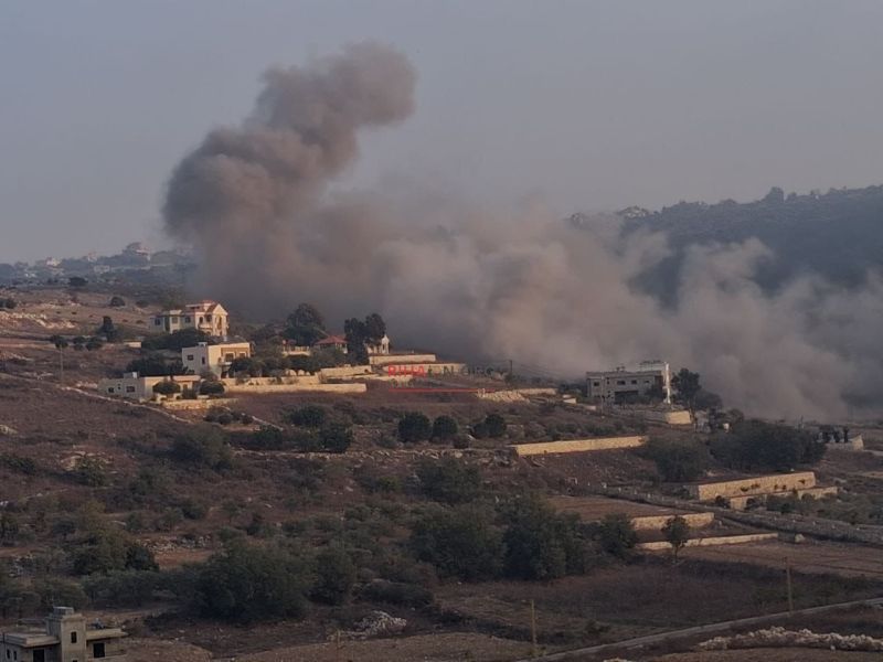 Israeli strike on Taybeh, southern Lebanon