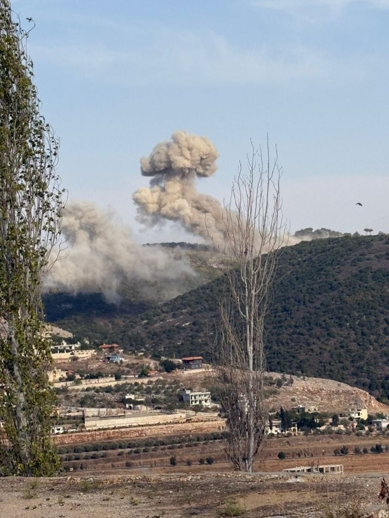 Liban-Sud : nouvelle vague de frappes israéliennes sur les hauteurs du caza de Jezzine