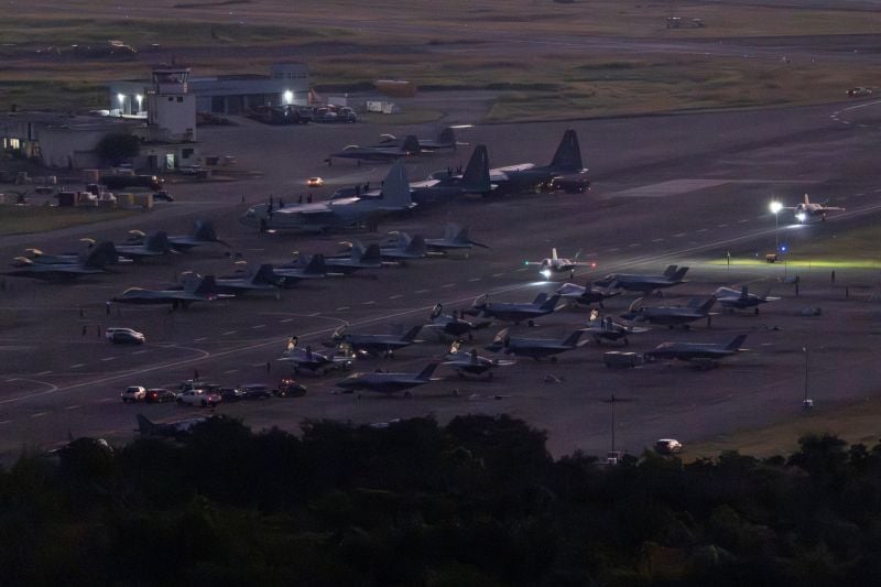 Le déploiement militaire américain se poursuit sur la base américaine de Porto Rico