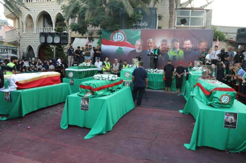 Amal organise les funérailles de six victimes originaires de Chehour