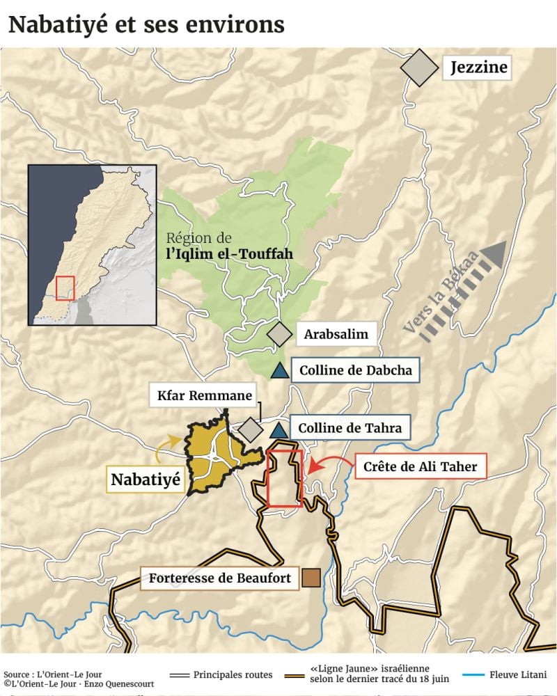 Les frappes, détonations et tirs d’obus au phosphore israéliens se poursuivent dans plusieurs secteurs du Liban-Sud