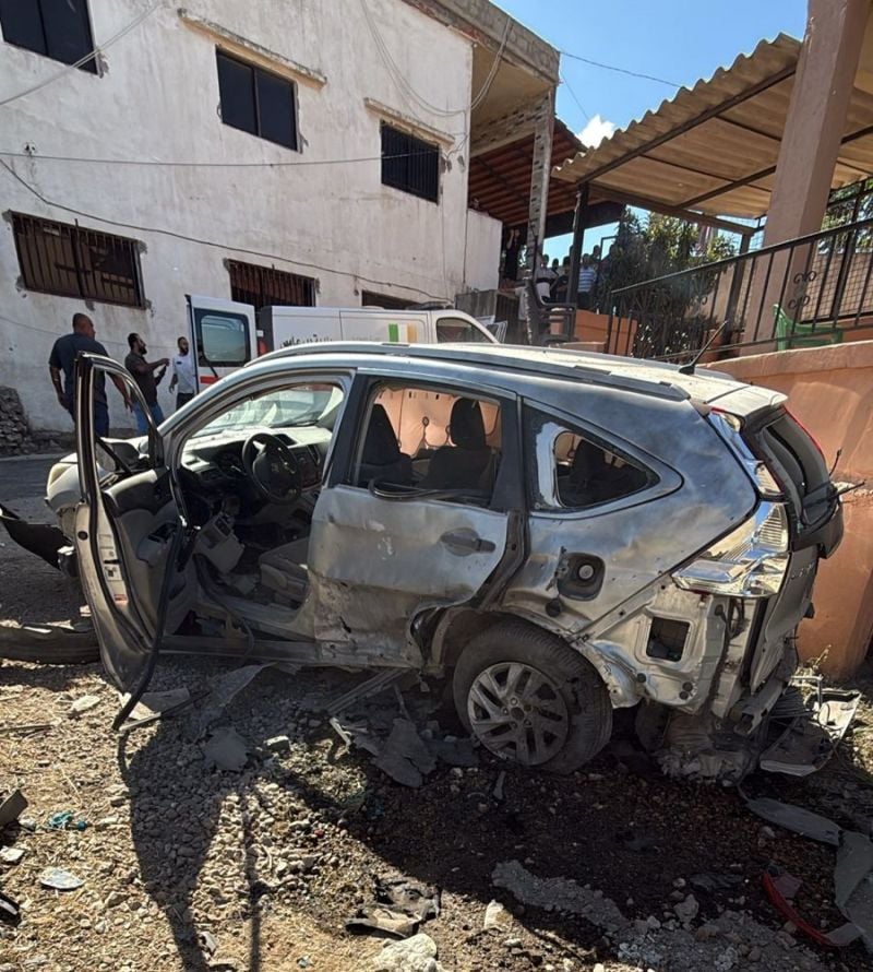 Liban-Sud : frappe de drone sur une voiture dans le caza de Tyr