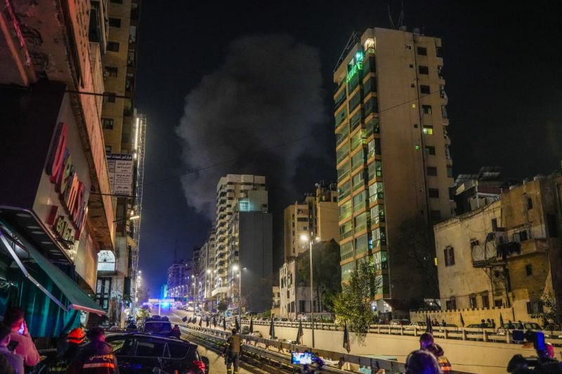 Israel strikes building in Zoqaq al-Blat 