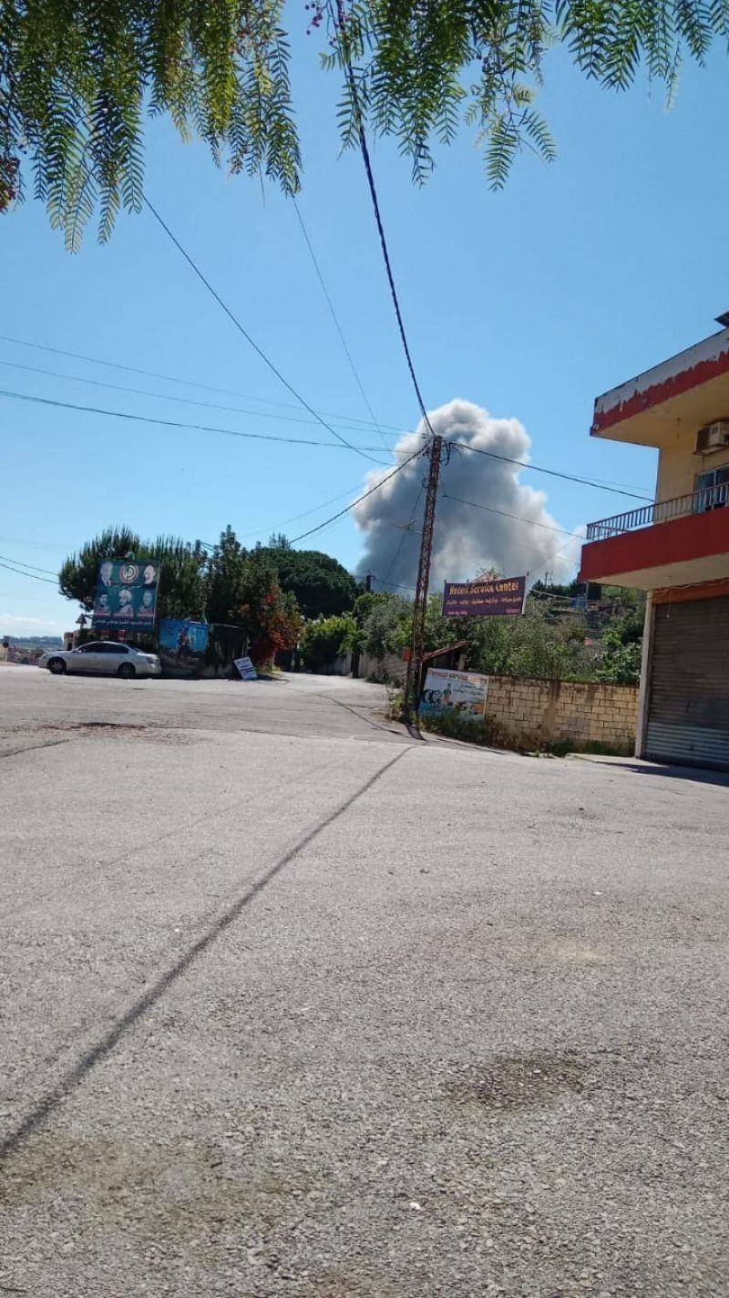 Double Israeli strike near a hospital in Toul (Nabatieh): rescuers injured, ambulance destroyed