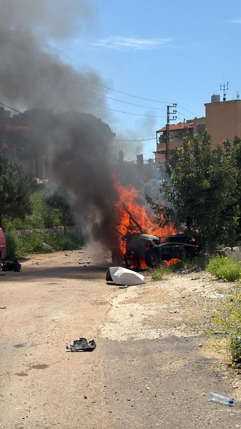Deux frappes de drone israéliennes à Yohmor al-Shaqif (Nabatiyé)