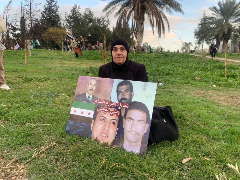 Ikram, from Ghouta, came to 'how victory to our martyrs'