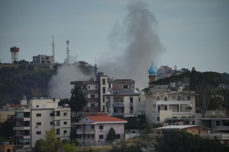 Israeli airstrike targets the city of Nabatieh