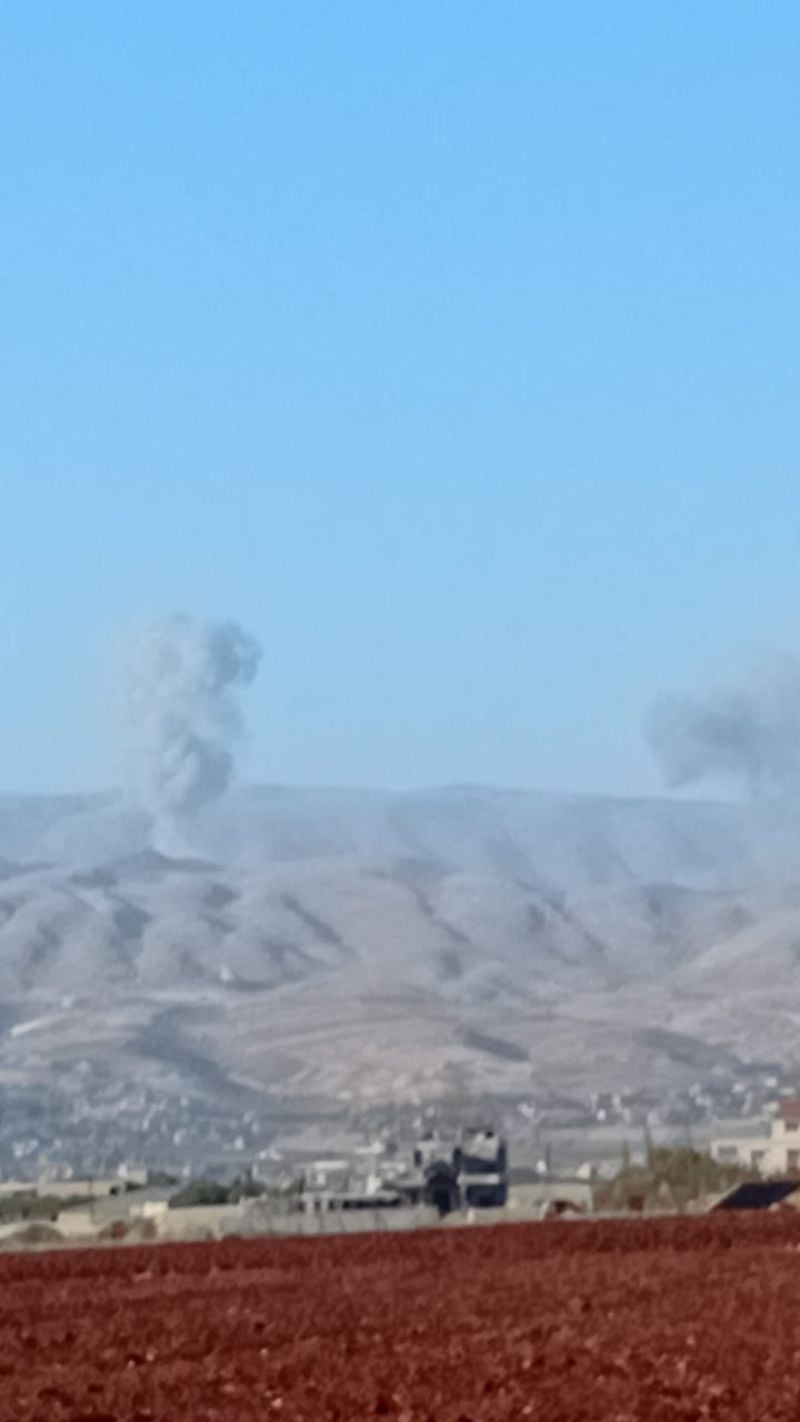 Raids israéliens sur le jurd de Chmestar