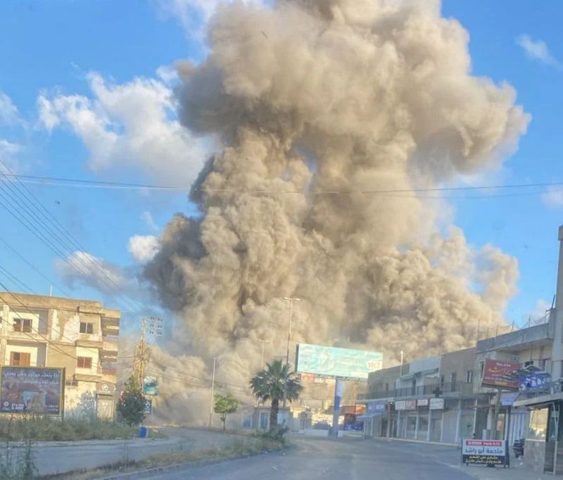 Zefta bombed shortly after Israeli threats; artillery fire in Nabatieh district