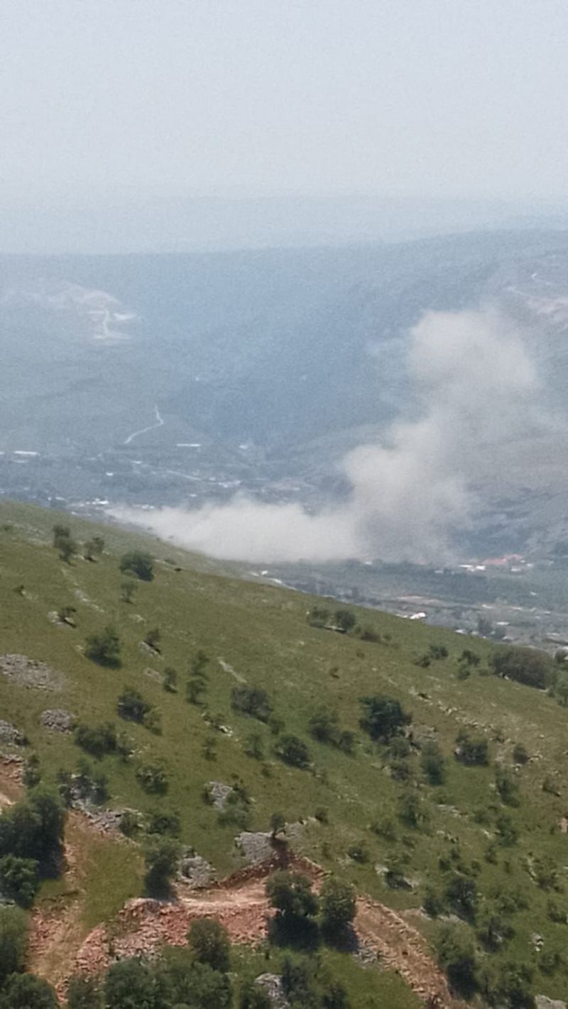 Frappe israélienne sur Qlaya, dans la Békaa-Ouest