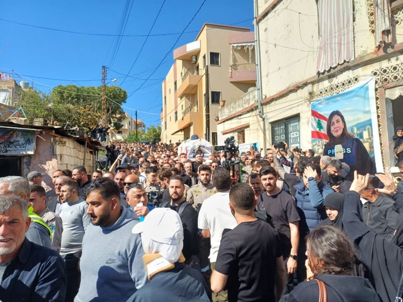Les funérailles d’Amal Khalil débutent à Baïssariyé, son village natal du caza de Saïda  