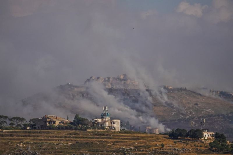 En image : le château de Beaufort au centre de combats entre le Hezbollah et l'armée israélienne