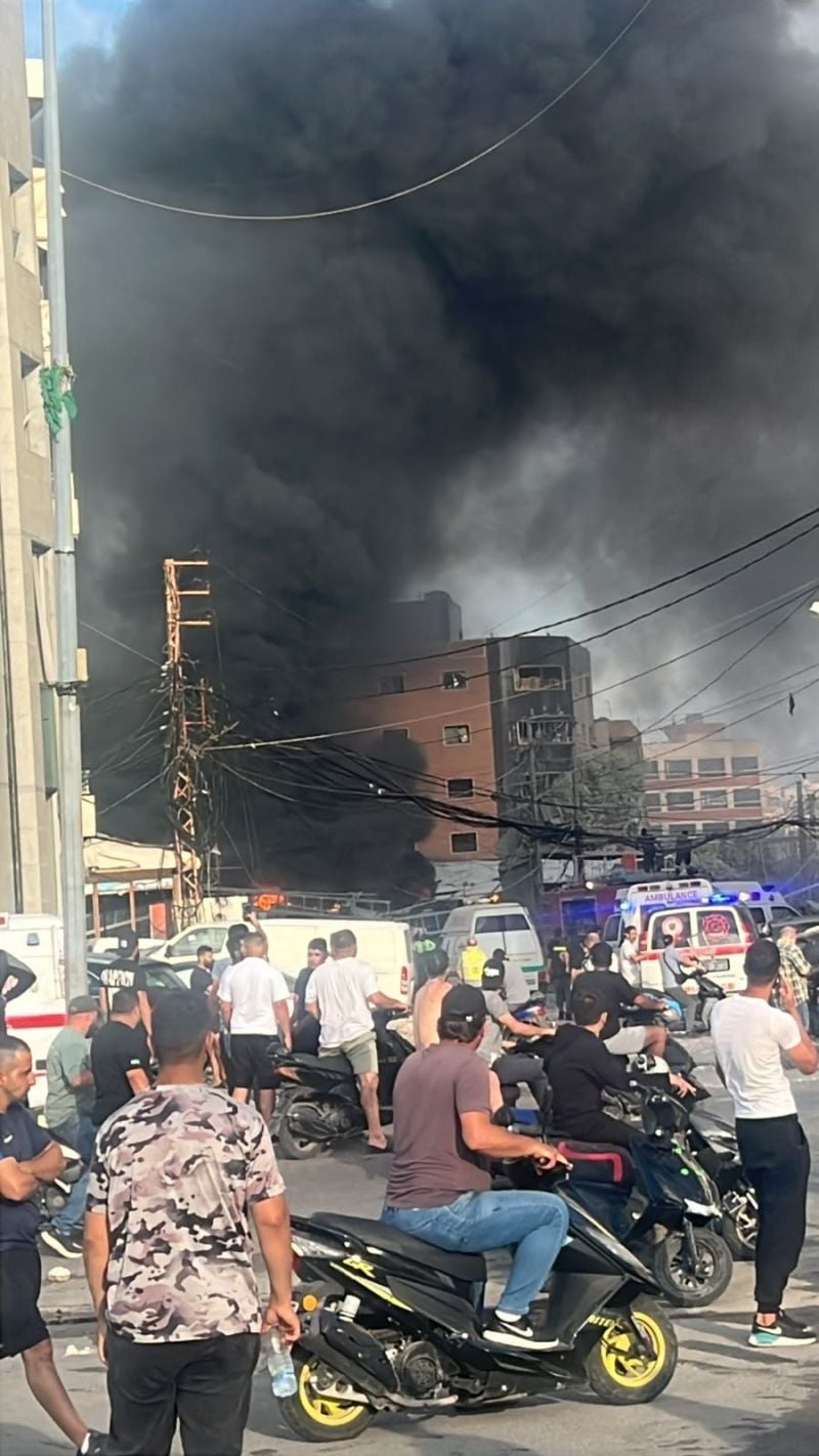 Israeli strikes hit Jal al-Bahr near Sour, building struck and several wounded
