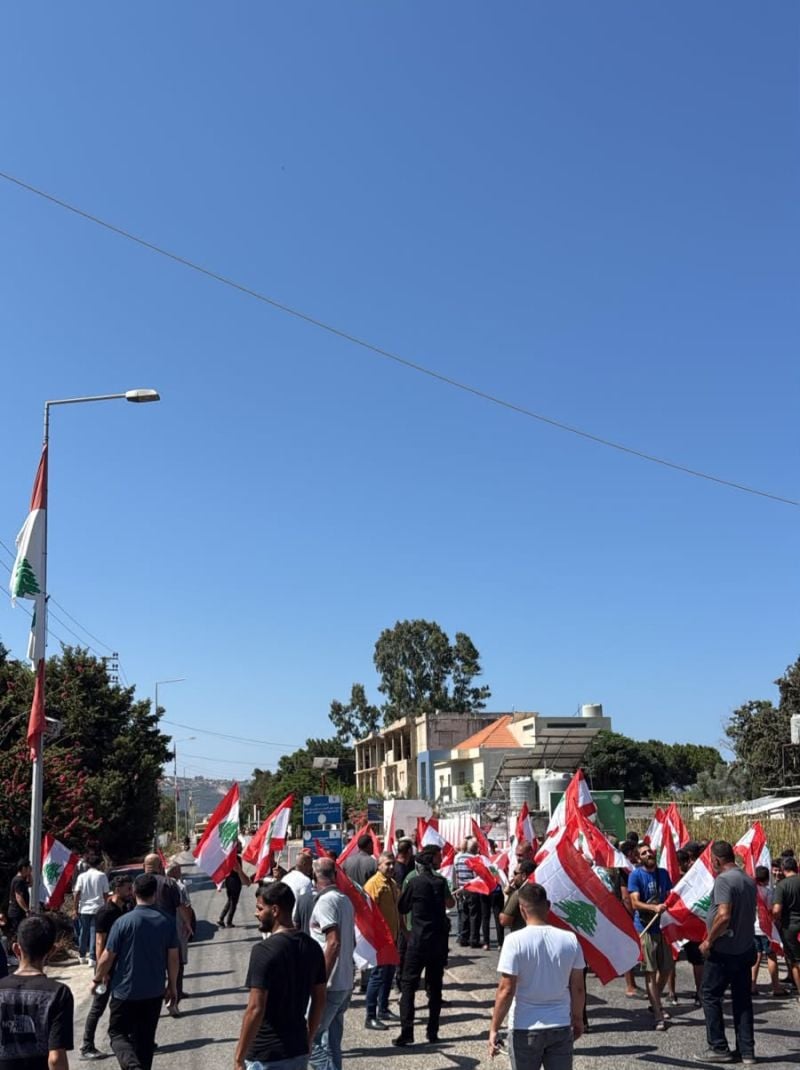 Mansouri residents stage protest, calling for their return to the village