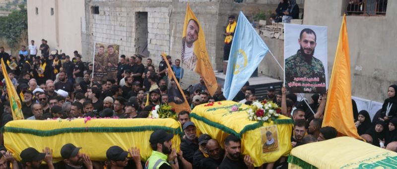 Le Hezbollah organise les funérailles de 19 combattants à Kafra