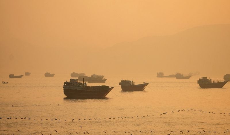 En photo : la navigation toujours bloquée dans la déttroit d'Ormuz