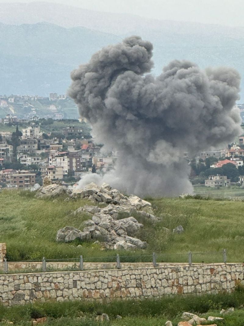 Israeli strikes continue in the Nabatieh district — Zawtar and Arnoun