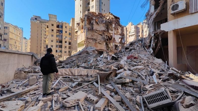 In image: Scene of destruction after overnight Israeli strikes on Beirut's southern suburbs