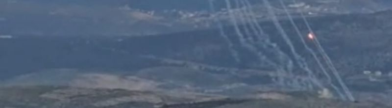 Tir de roquettes depuis la région de Hasbaya en direction d'Israël 