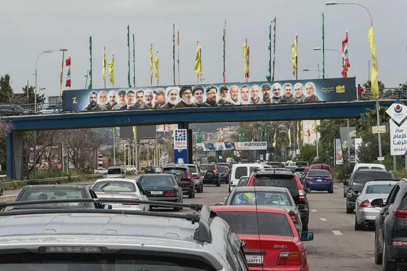 Traffic congestion due to Israeli threats and attacks in Nabatieh district