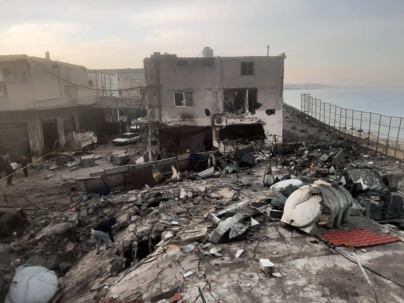 Nouvelle frappes israéliennes nocturnes dans le caza de Saïda