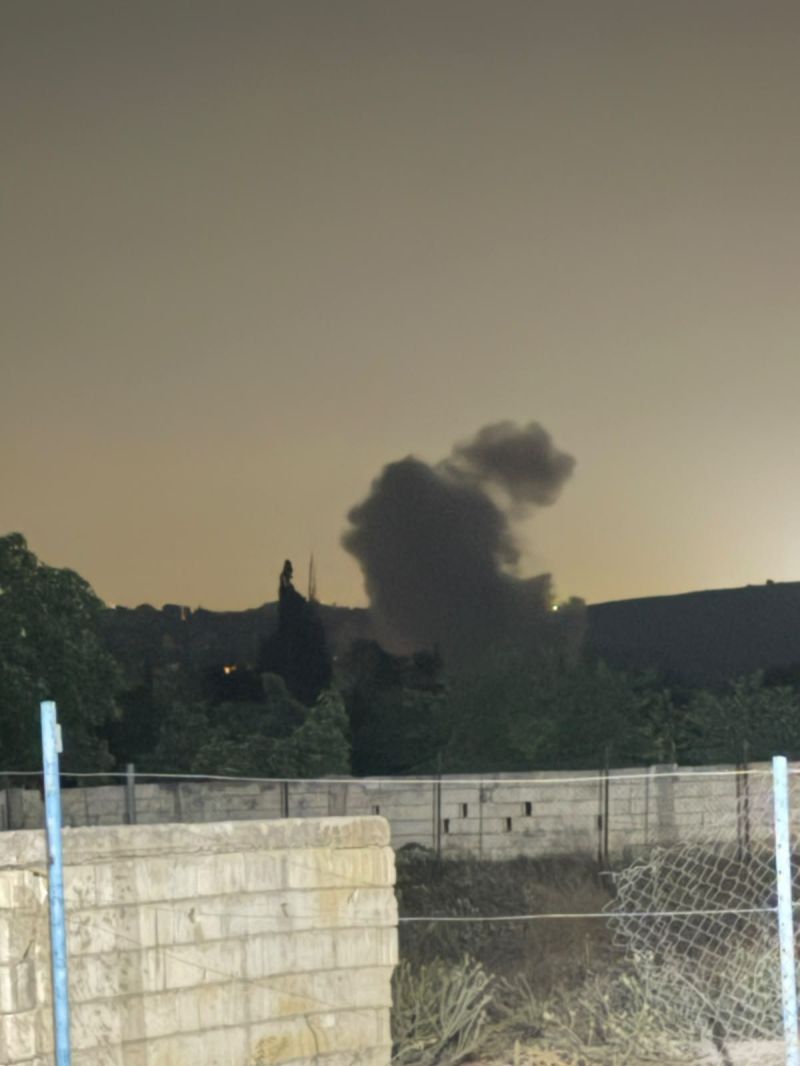Israeli warplanes carry out strikes in different areas of Southern Lebanon