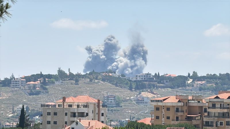 Israeli strikes continue in south Lebanon, kills 1