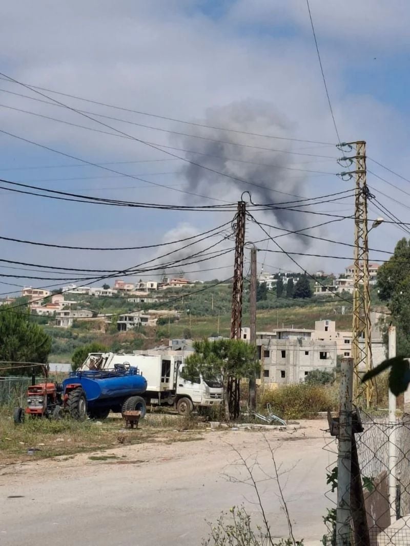 Continued airstrikes and artillery fire across Nabatieh and Sour districts