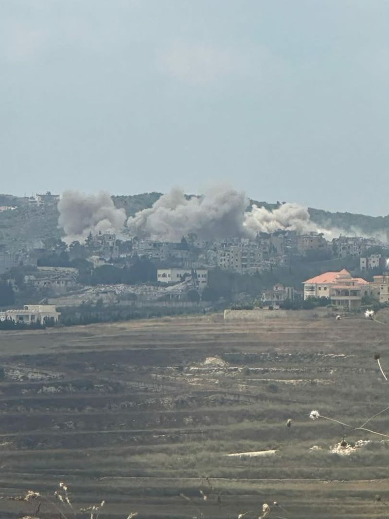 Grande explosion à Haddatha, Bint Jbeil